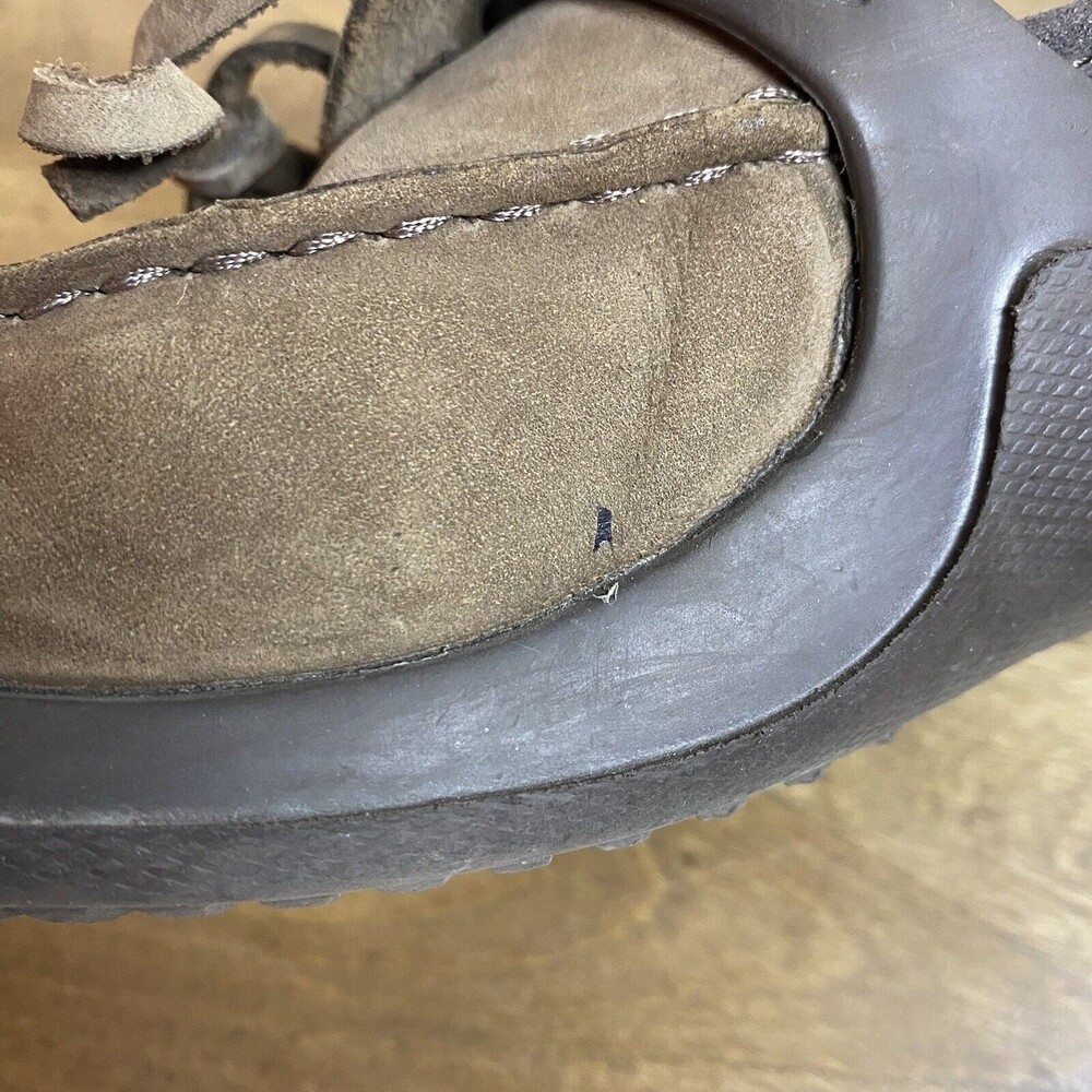 Crocs Womens Size 11 Suede Nubuck Wrapped Loafer Bow Croslite Lightweight - Picture 12 of 15